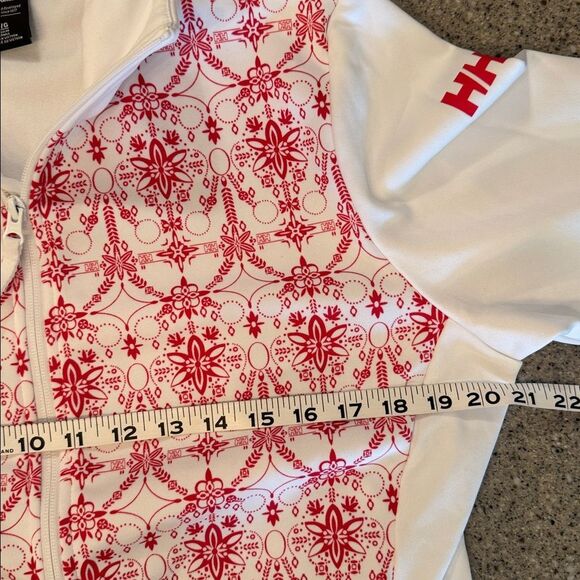 HELLY HANSEN Nordic Snowflake Print Full Zip Performance Jacket - Picture 9 of 12